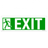 ZSONA DEKOR Exit piktogrammal Műanyag tábla 300x100 mm
