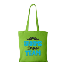 ZSONA DEKOR Grooms brew team - Bevásárló táska zöld kézitáska és bőrönd