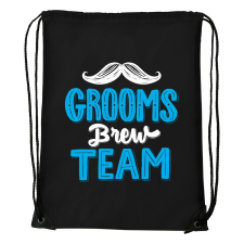 ZSONA DEKOR Grooms brew team - Sport táska fekete kézitáska és bőrönd