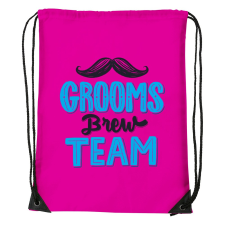 ZSONA DEKOR Grooms brew team - Sport táska magenta kézitáska és bőrönd