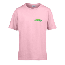 ZSONA DEKOR Gyerek póló Ovis jelel Krokodil mintával Rózsaszín 110 méret gyerek póló