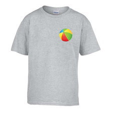 ZSONA DEKOR Gyerek póló Ovis jelel Strand labda mintával Szürke 110 méret gyerek póló