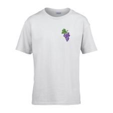 ZSONA DEKOR Gyerek póló Ovis jelel Szőlő mintával Fehér 122 méret gyerek póló