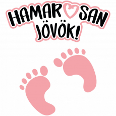 ZSONA DEKOR Hamarosan jövök! Lány - Sport táska fehér