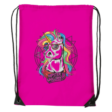 ZSONA DEKOR Hipster unicorn - Sport táska magenta