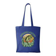 ZSONA DEKOR Horgász legenda - Bevásárló táska kék