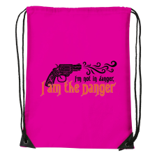 ZSONA DEKOR I&#039;m not in danger - Sport táska magenta kézitáska és bőrönd