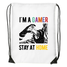 ZSONA DEKOR I am a gamer - Sport táska fehér kézitáska és bőrönd