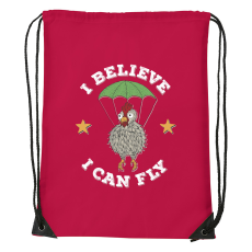 ZSONA DEKOR I believe i can fly - Sport táska piros