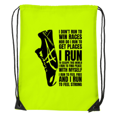 ZSONA DEKOR I run - Sport táska sárga