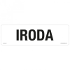ZSONA DEKOR Iroda Műanyag tábla 250x80 mm