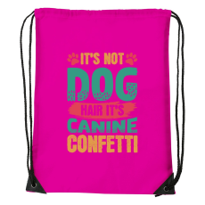 ZSONA DEKOR It is not dog hair it is canine confetti - Sport táska magenta