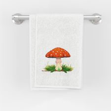 ZSONA DEKOR Kéztörlő 35x70 cm méretben Ovis jellel Gomba mintával lakástextília
