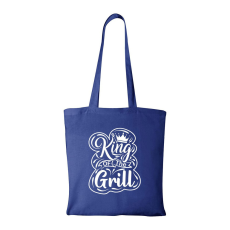 ZSONA DEKOR King of the grill - Bevásárló táska kék