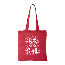 ZSONA DEKOR King of the grill - Bevásárló táska piros kézitáska és bőrönd
