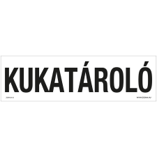 ZSONA DEKOR Kukatároló Öntapadós matrica 250x80 mm információs címke