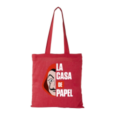 ZSONA DEKOR La casa de papel - Bevásárló táska piros