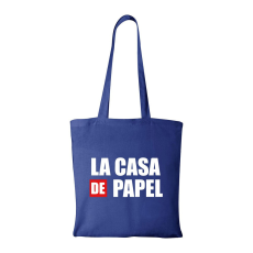 ZSONA DEKOR La casa de papelV2 - Bevásárló táska kék