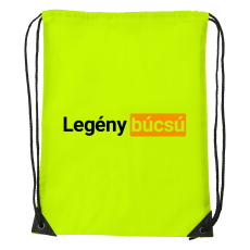 ZSONA DEKOR Legény búcsú - Sport táska sárga