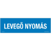 ZSONA DEKOR Levegő nyomás Öntapadós matrica 250x80 mm