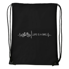 ZSONA DEKOR Life is a bike - Sport táska fekete