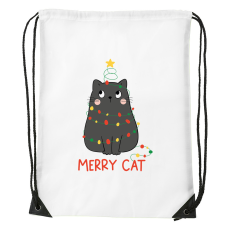 ZSONA DEKOR Merry Cat - Sport táska fehér