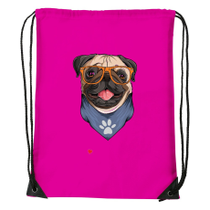 ZSONA DEKOR Mopsz - Sport táska magenta v2