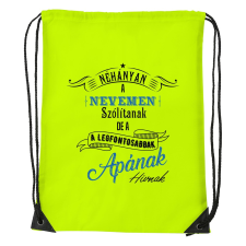ZSONA DEKOR Néhányan a nevemen szólítanak - Sport táska sárga v2 kézitáska és bőrönd