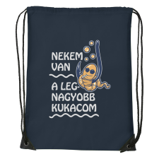 ZSONA DEKOR Nekem van a legnagyobb kukacom - Sport táska navy kék kézitáska és bőrönd