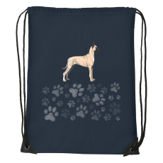 ZSONA DEKOR Német dog - Sport táska navy kék