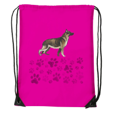 ZSONA DEKOR Németjuhász - Sport táska magenta v1