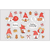 ZSONA DEKOR Öntapadós karácsonyi-piros manó matrica csomag