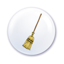 ZSONA DEKOR Ovis jel szekrényre Seprű mintával ajándéktárgy