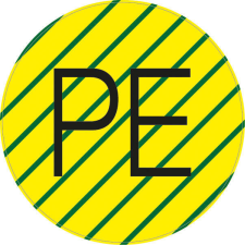 ZSONA DEKOR Pe kör matrica csomag 20db/csomag információs címke