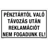 ZSONA DEKOR Pénztártól való távozás után reklamációt nem fogadunk el! Műanyag tábla 160x250 mm