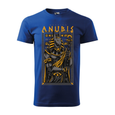 ZSONA DEKOR Póló Anubis mintával - Kék S méretben egyedi ajándék