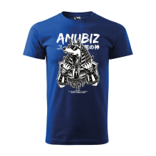 ZSONA DEKOR Póló Anubis mintával - Kék XL méretben v1 egyedi ajándék