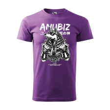 ZSONA DEKOR Póló Anubis mintával - Lila S méretben v1 egyedi ajándék