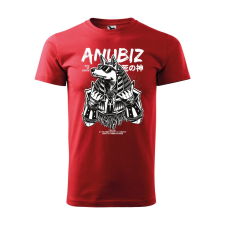 ZSONA DEKOR Póló Anubis mintával - Piros XXL méretben v1 egyedi ajándék