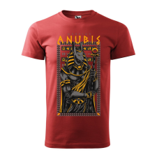 ZSONA DEKOR Póló Anubis mintával - Terrakotta S méretben egyedi ajándék