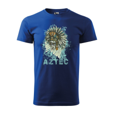 ZSONA DEKOR Póló Aztec mintával - Kék M méretben egyedi ajándék