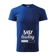 ZSONA DEKOR Póló Baby loading mintával - Kék XXXL méretben egyedi ajándék
