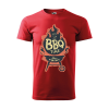 ZSONA DEKOR Póló BBQ time mintával - Piros XXL méretben v2