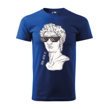 ZSONA DEKOR Póló Dávid mintával - Kék XXXL méretben egyedi ajándék