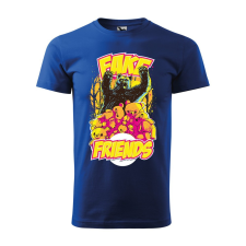 ZSONA DEKOR Póló Fake friends mintával - Kék S méretben egyedi ajándék