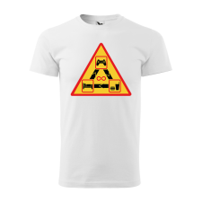 ZSONA DEKOR Póló Gamer mintával - Fehér L méretben egyedi ajándék