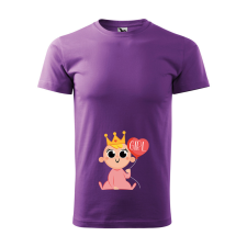 ZSONA DEKOR Póló Girl baby mintával - Lila S méretben egyedi ajándék