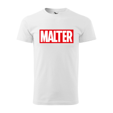 ZSONA DEKOR Póló Malter mintával - Fehér XXXL méretben egyedi ajándék