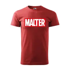 ZSONA DEKOR Póló Malter mintával - Terrakotta S méretben egyedi ajándék