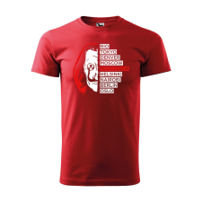 ZSONA DEKOR Póló Nagy pénzrablás mintával - Piros S méretben egyedi ajándék